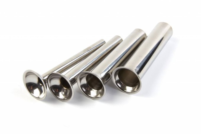 Sausage Filler Stainless Steel Tubes - Set of 4 Pieces