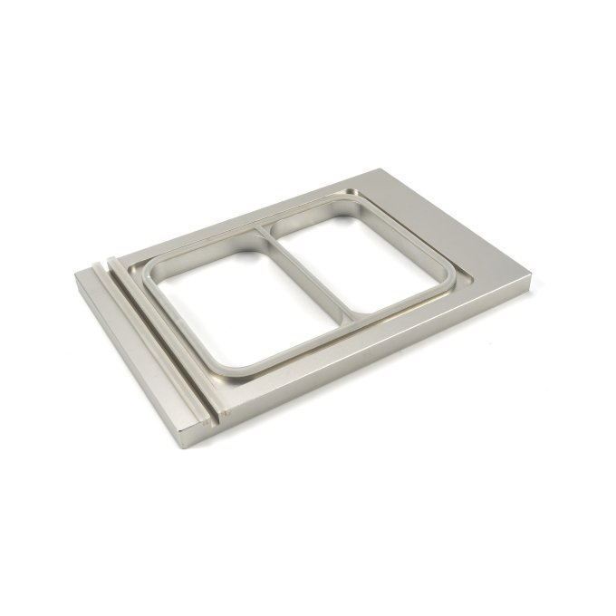 Menu Tray 227 x 178 mm - Small - 2 Compartments