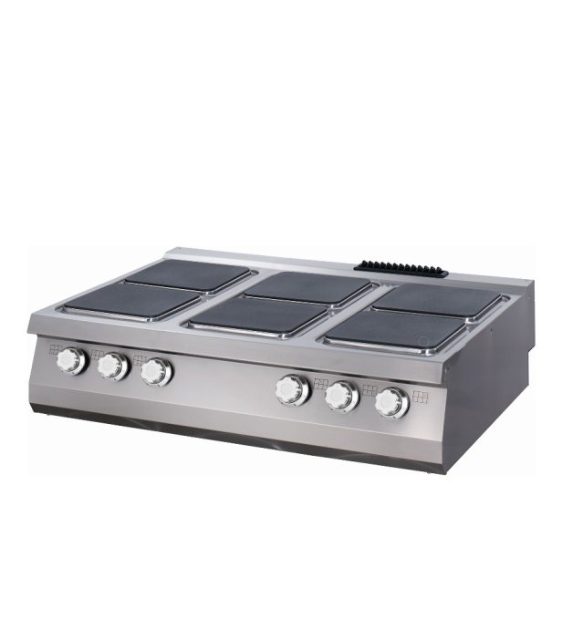 Premium cuisinière - 6 brûleurs - unité triple - profondeur 90 cm - électrique