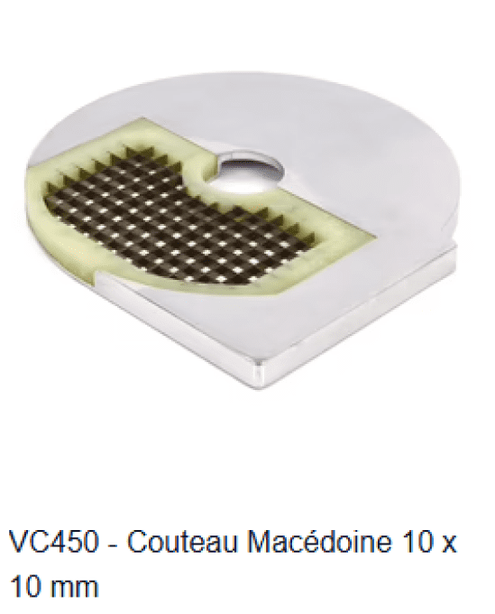  VC450 - Couteau Macédoine 10 x 10 mm MAXIMA 09301101