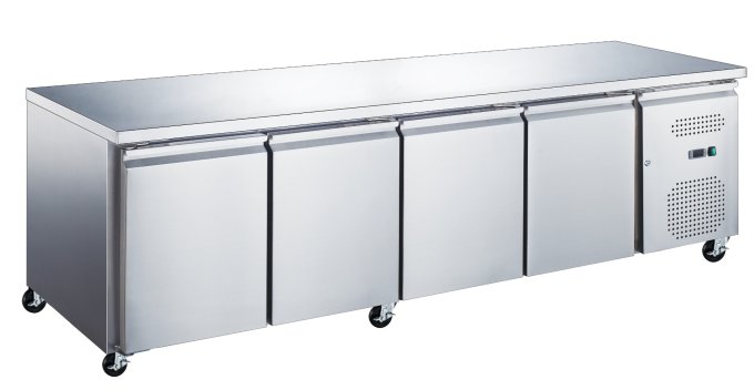 Réfrigérateur de comptoir 553 L 223 cm 4 portes Maxima 09400408