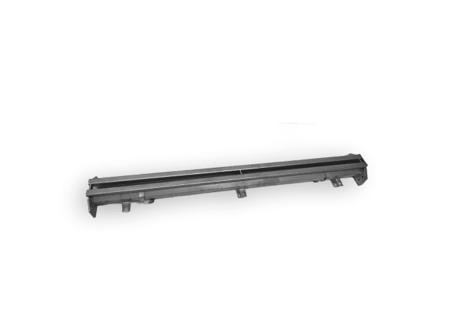 DRAIN INOX 300X265 AVEC 2 SORTIES POUR GOUTTIÈRE À FENTE