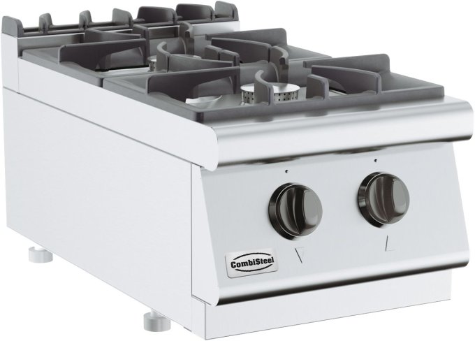 CUISINIERE A GAZ 2 BR. BASE 700 COMBISTEEL 7178.0200