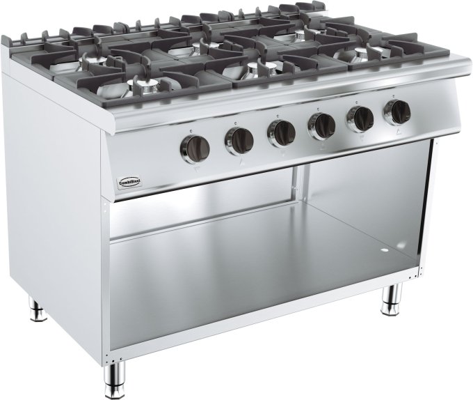 BASE 700 CUISINIERE A GAZ 6 BR.