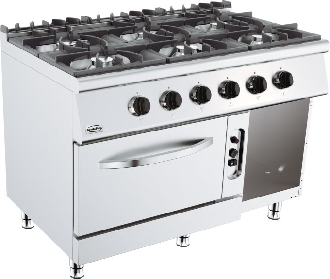 BASE 700 CUISINIERE A GAZ 6 BR. AVEC FOUR À GAZ