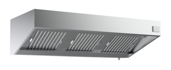 Hotte murale complète  1000 COMBISTEEL 7333.1100