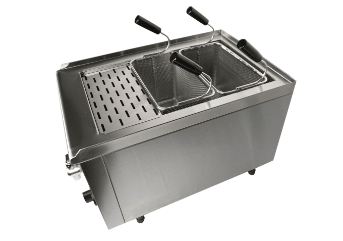 CUISEUR POUR PATES 23L INCL. PANIERS COMBISTEEL 7455.1655