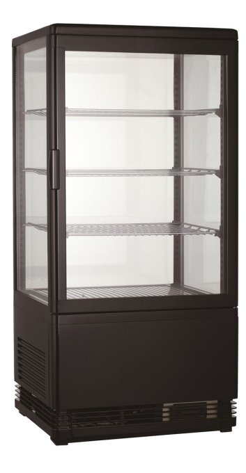 VITRINE RÉFRIGÉRATÉE 68L NOIR