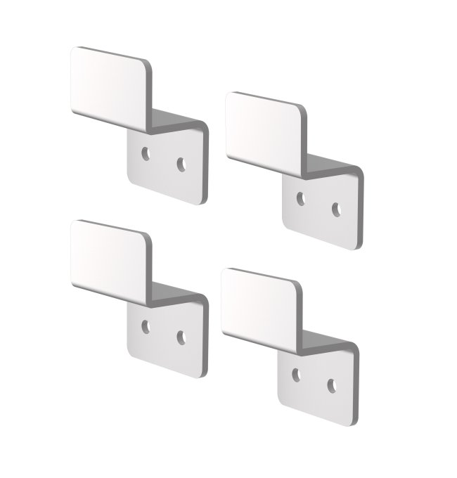 SET CLIPS POUR GRILLE MINI CHAMBRE FROID/FRIGORIFIQUES 7489.0300-0305