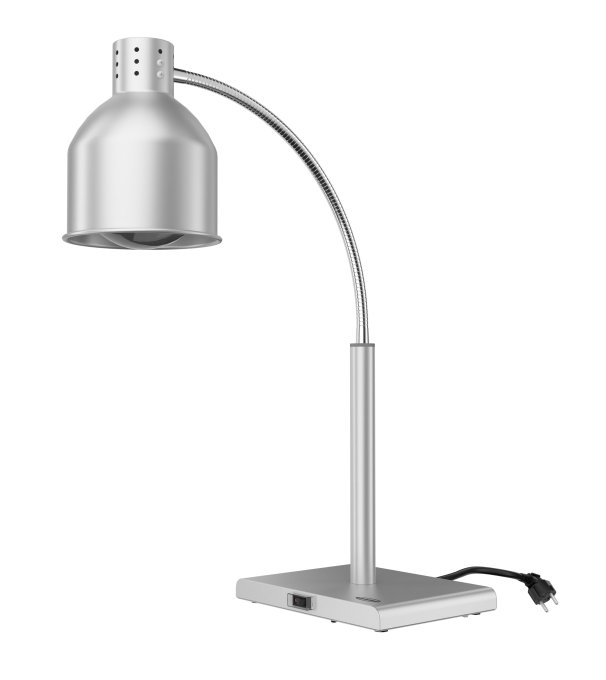 LAMPE CHAUFFANT FLEXIBLE ARGENT