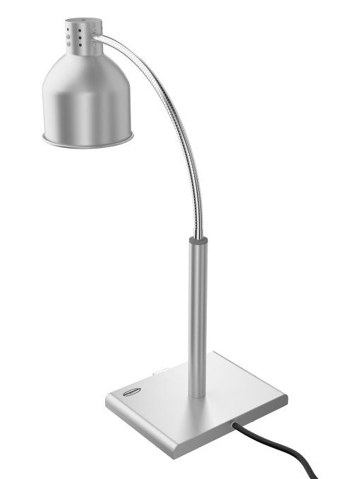 LAMPE CHAUFFANT FLEXIBLE ARGENT