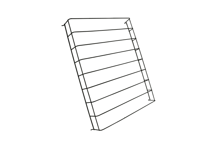 SEPARATEUR DE BOUTEILLES NOIR GAUCHE/DROIT POUR 7526.0105-0110-0115