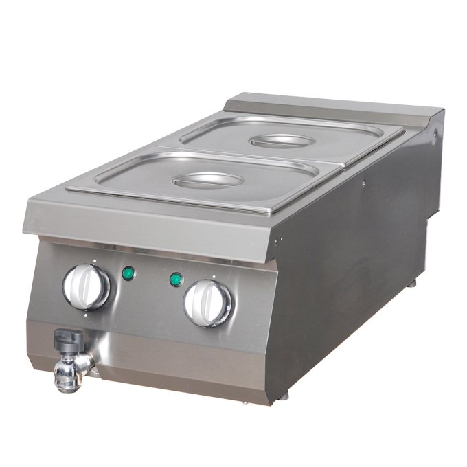 Premium bain marie - unité simple - profondeur 90 cm - électrique