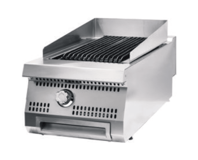 Premium chargrill - 1 zone - unité simple - profondeur 90 cm - gaz