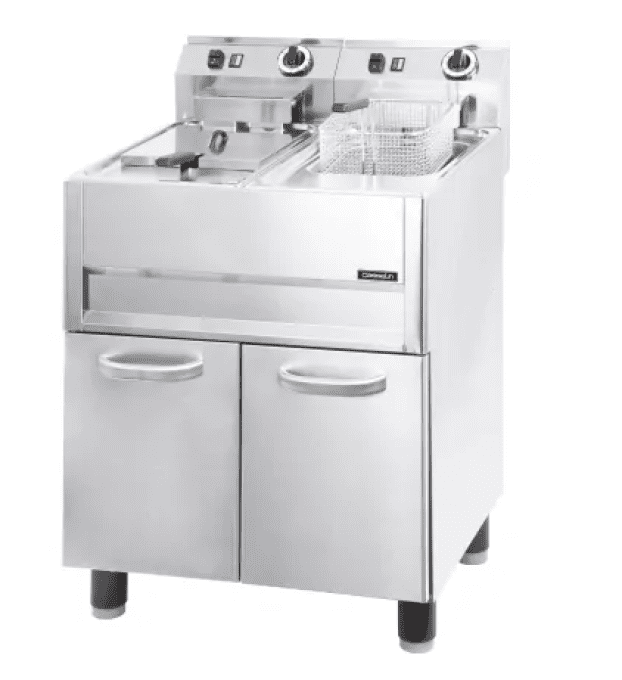 Friteuse électrique sur pieds 2 x 13 L CASSELIN CFP132