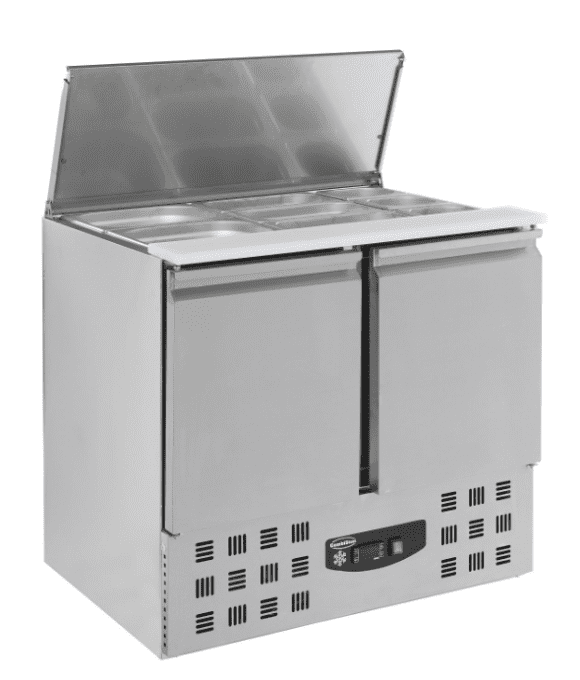 Saladette 2 portes 2,5x1/1GN COMBISTEEL  7950.0105