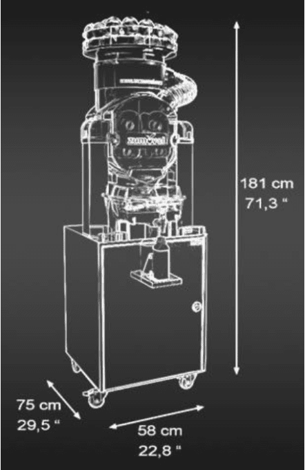 Presse Agrume Auto. sur meuble distributeur ZUMOVAL Fasttop