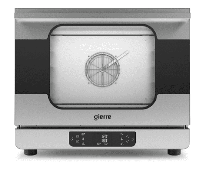 Four à convection élect. digital+humidificateur 4x 600x400mm VIRTUS BS0464EDR