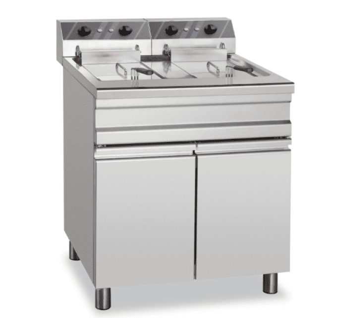 Friteuse Électrique 20+20 L + Meuble AUTONOME ARILEX EF25+25S