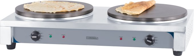 Crêpière double 40 électrique