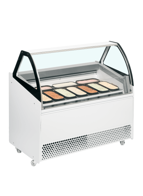 Vitrine ventilée pour glace en bac