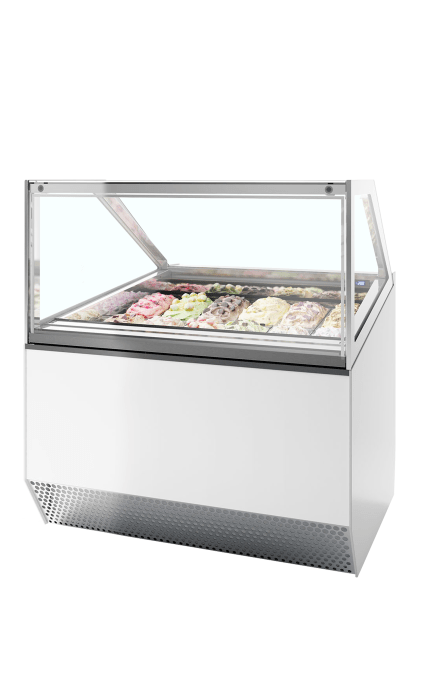 Vitrine ventilée pour glace en bac