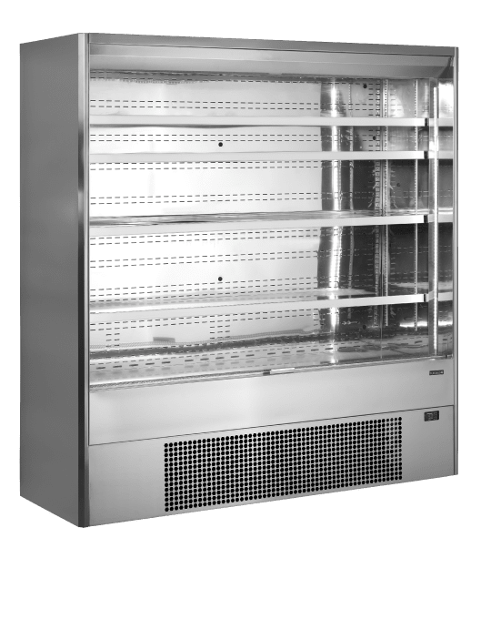 Vitrine réfrigérée inox