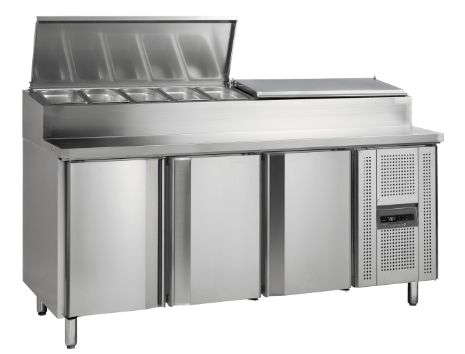 Comptoir de préparation de sandwich GN1/1 TEFCOLD SS7300