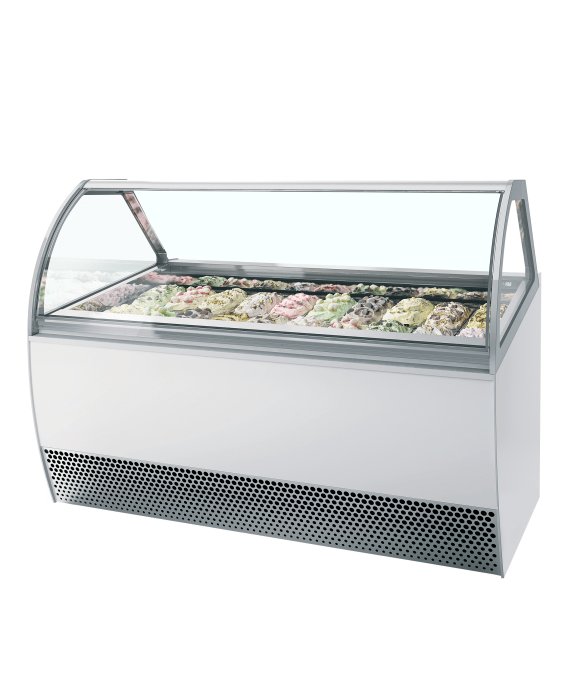 Vitrine ventilée pour glace en bac