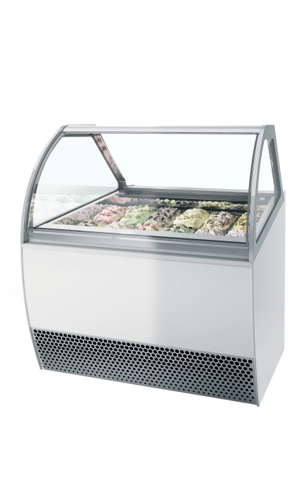 Vitrine ventilée pour glace en bac