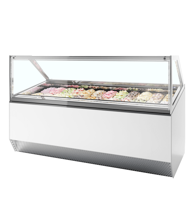 Vitrine ventilée pour glace en bac