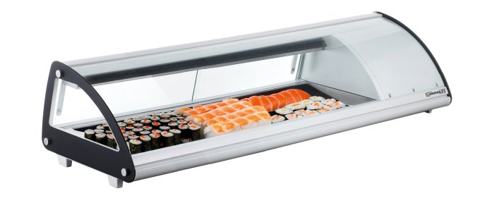 Vitrine réfrigérée à sushis 63 L CASSELIN CVRS63L