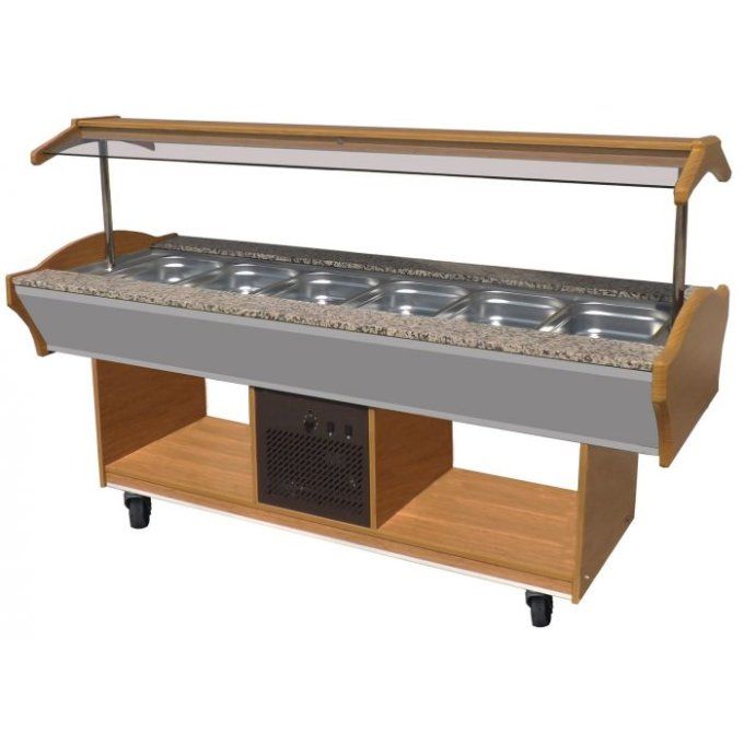 Buffet réfrigéré GN 6/1 COMBISTEEL 7077.0015