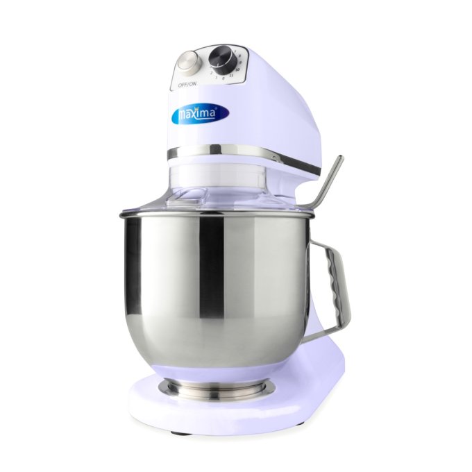 Mixer planétaire - 7 L - jusqu'à 2 kg de pâte - lilas