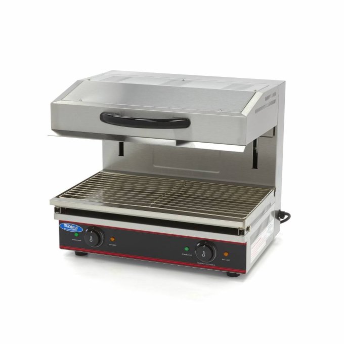 Salamander grill 59x32 cm 3600W + élévateur Maxima 09300062