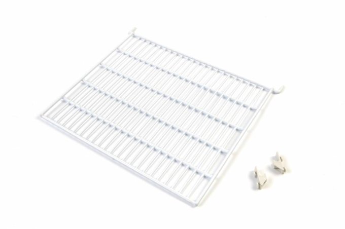 Shelf Showcase Incl. 2 Clips White for Refigurated Display Case 235L