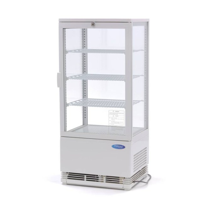 Vitrine réfrigérée - 78 L - 43 cm - blanc