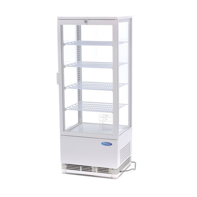 Vitrine réfrigérée - 98 L - 43 cm - blanc