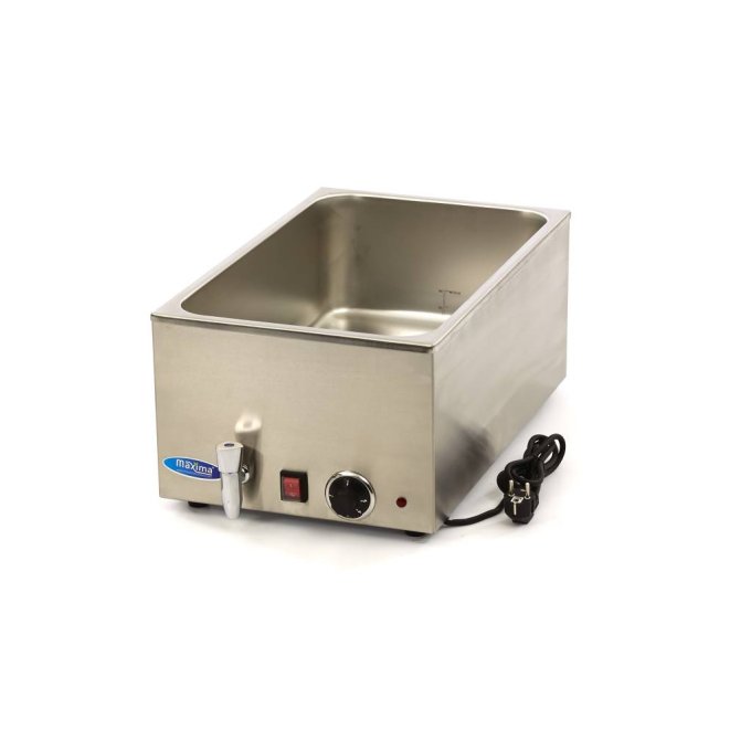 Bain Marie, robinet excl,. 1/1 GN set électrique, Maxima 09300004