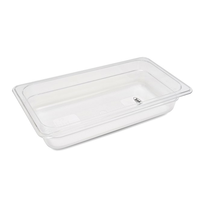 Récipient gastronorm - 1/3 GN - profondeur 6,5 cm - polycarbonate