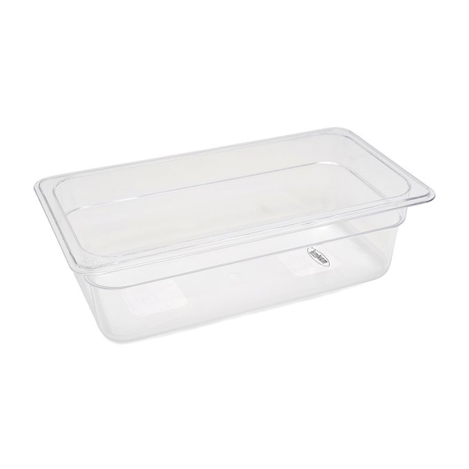 Récipient gastronorm - 1/3 GN - profondeur 10 cm - polycarbonate