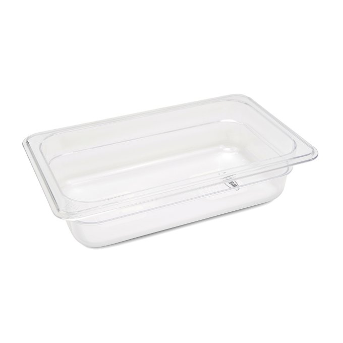 Récipient gastronorm - 1/4 GN - profondeur 6,5 cm - polycarbonate