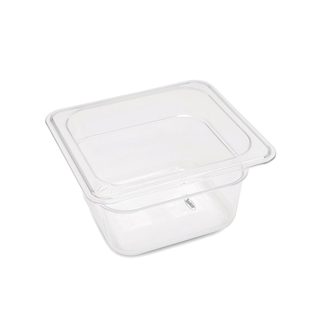 Récipient gastronorm - 1/6 GN - profondeur 10 cm - polycarbonate