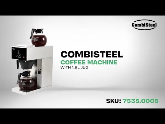 MACHINE DE CAFÉ INCL. 1 CARAFE EN VERRE 1.8L