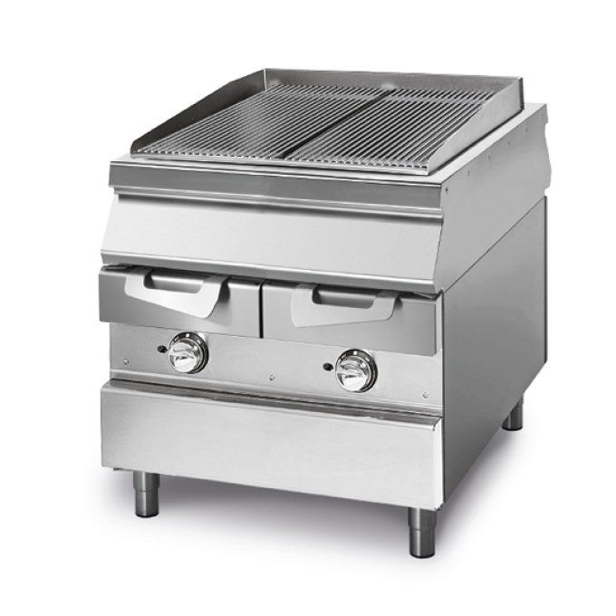 Grillade gaz zone de cuisson inox VIRTUS VS11080GRACQG