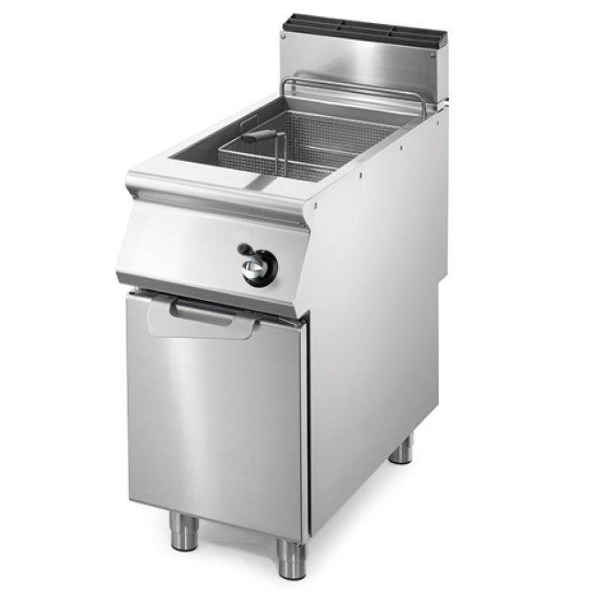 Friteuse gaz, capacité 1x 22 litres