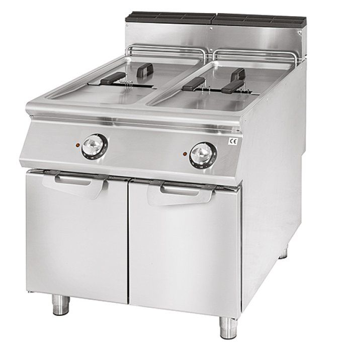 Friteuse électrique, capacité 2x 21 litres